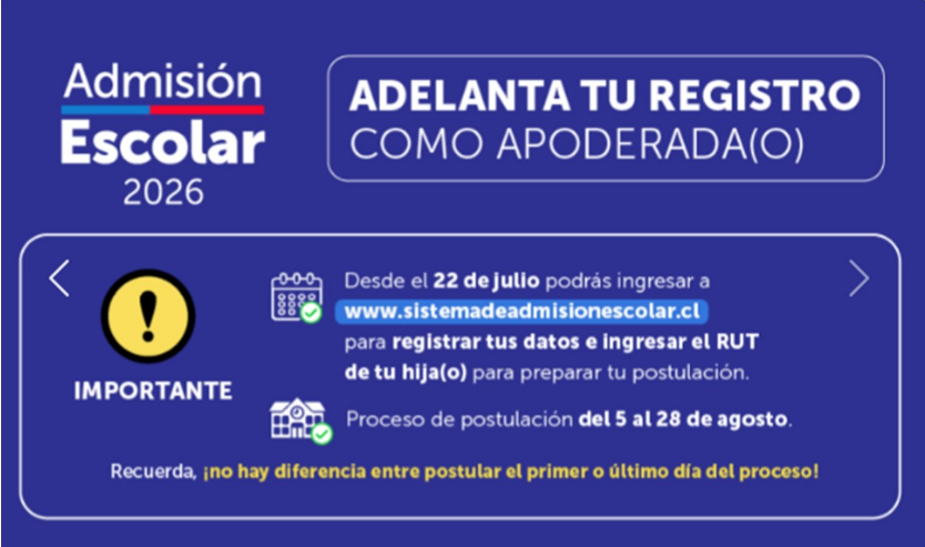 Registrar como apoderada(o)